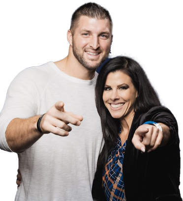 Charisse Rivers and Tim Tebow