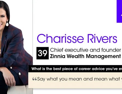 Charisse is an Investment News, 40 Under 40 Winner!