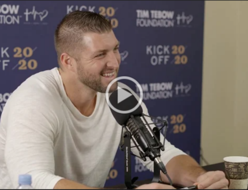 Charisse’s Recent Interview with Tim Tebow
